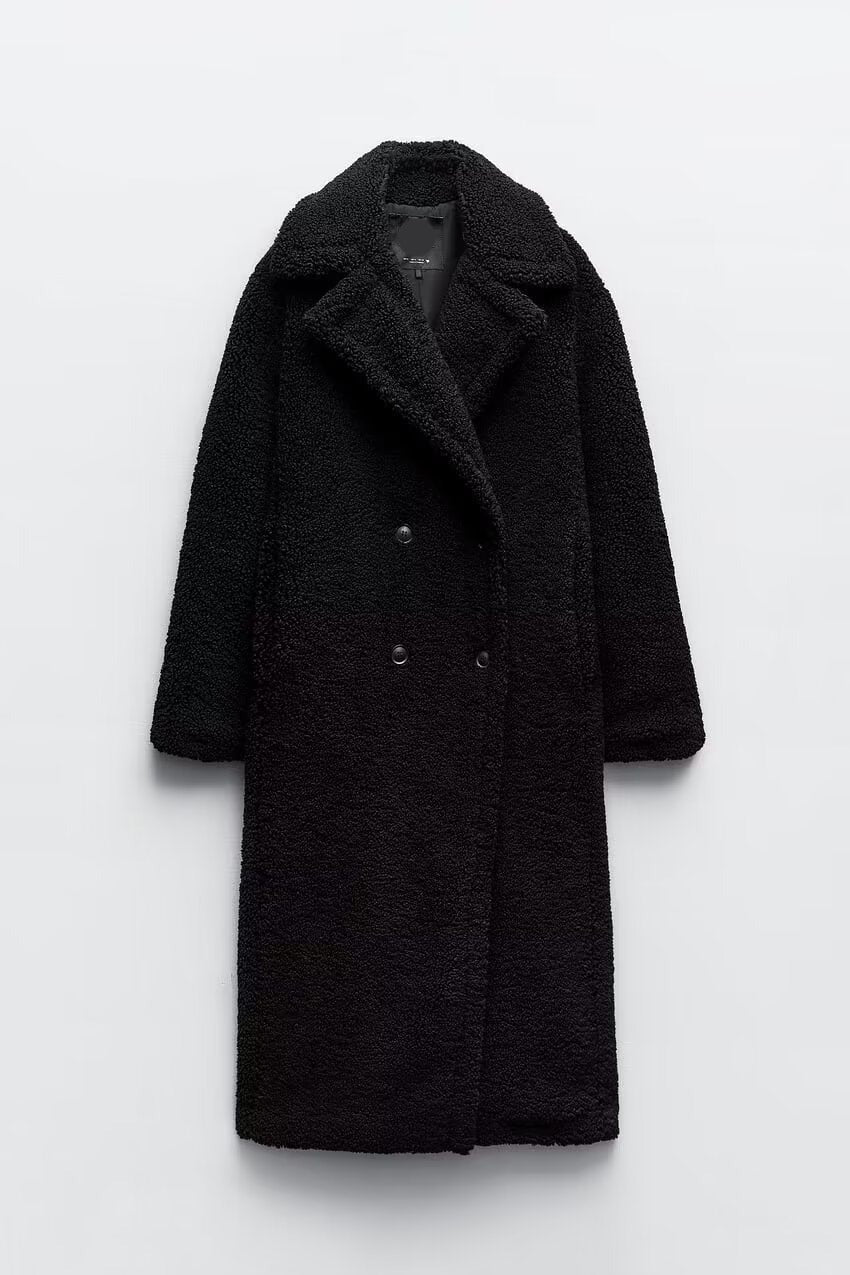 Long Teddy Coat for Women