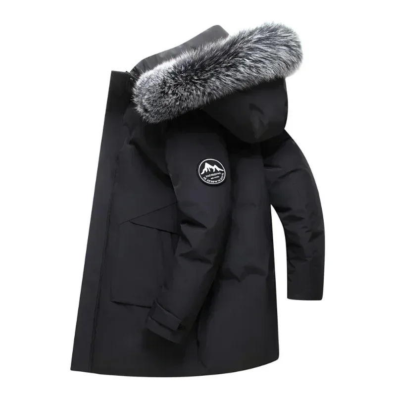 Winter Jacket with Hood for Men