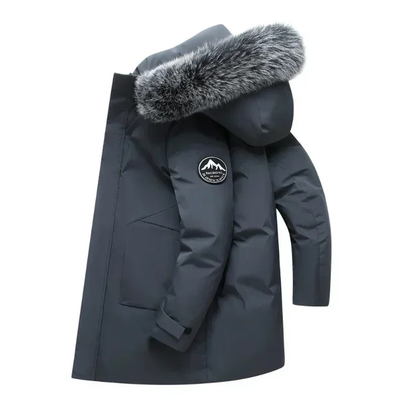 Winter Jacket with Hood for Men