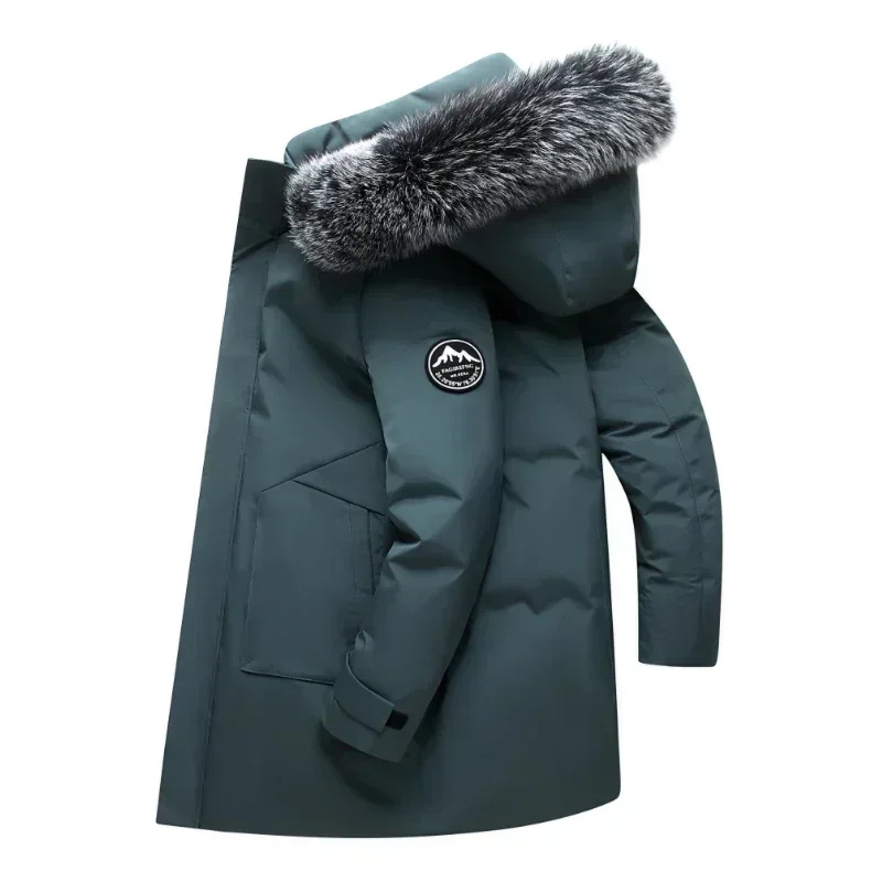 Winter Jacket with Hood for Men