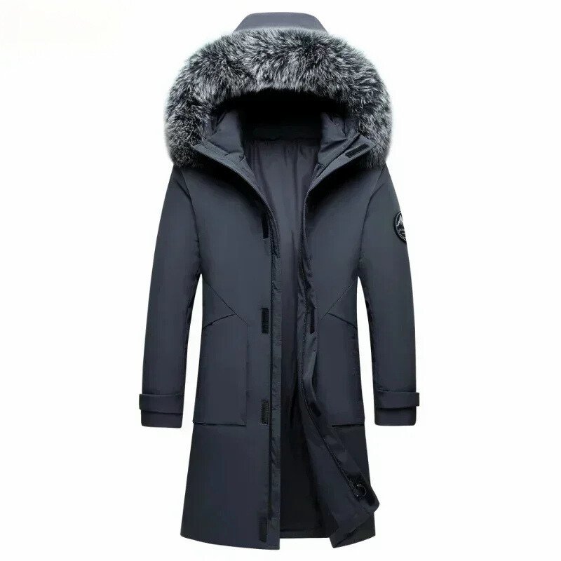 Winter Jacket with Hood for Men