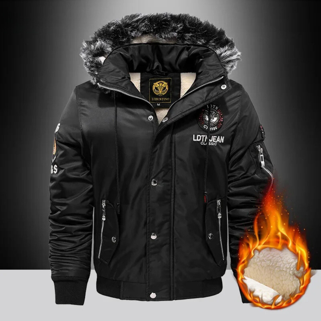 Winter Jacket with Warm Lining for Men