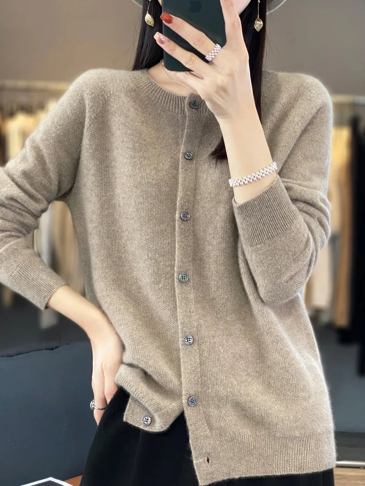 Buttoned Cardigan for Women