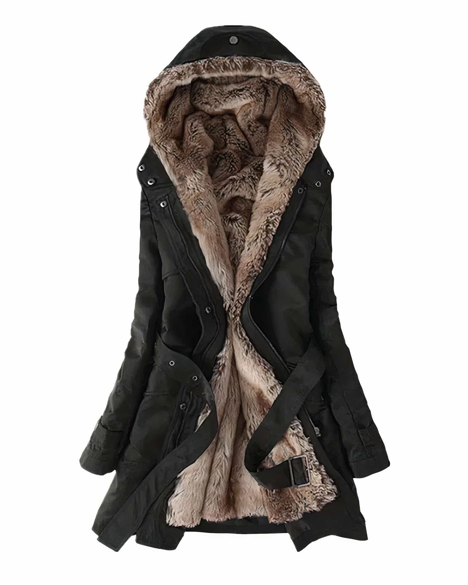 Warm Winter Coat with Hood for Women