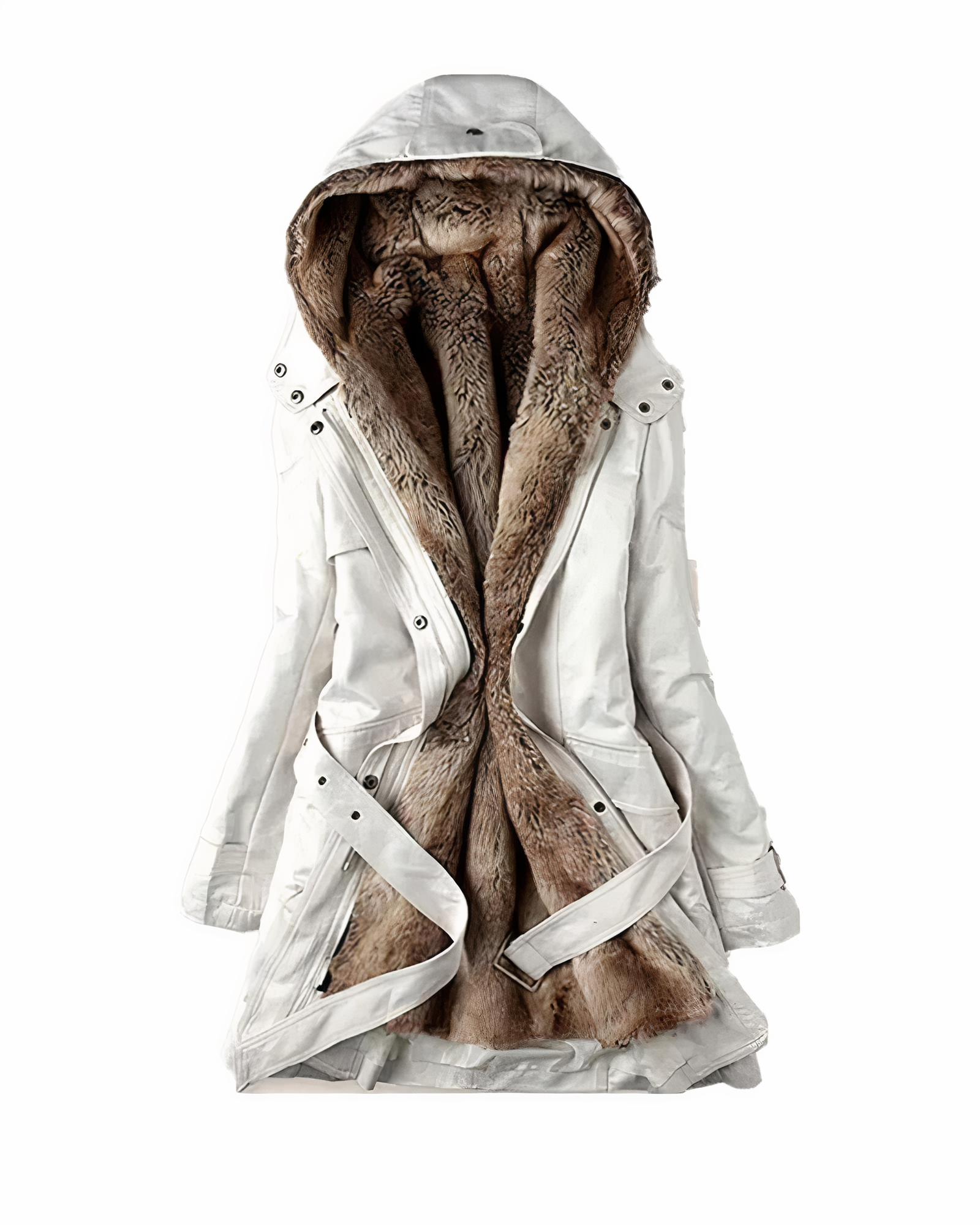 Warm Winter Coat with Hood for Women